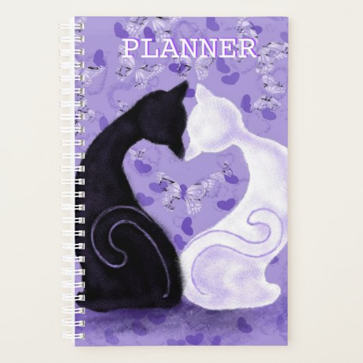 Cats Liebe Planner Couple Planer (Vorderseite)
