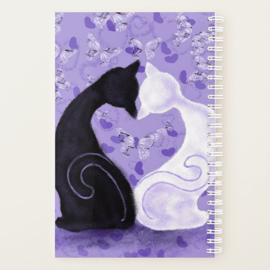 Cats Liebe Planner Couple Planer (Rückseite)