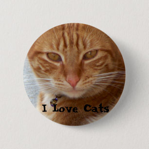 Cat's Lover_ Button