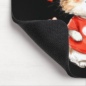 Cats Lover Heart Girls Kitten Valentine’s Day Wome Mousepad (Ecke)