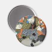 Cats Magnet tanzen (Vorderseite/Rückseite)