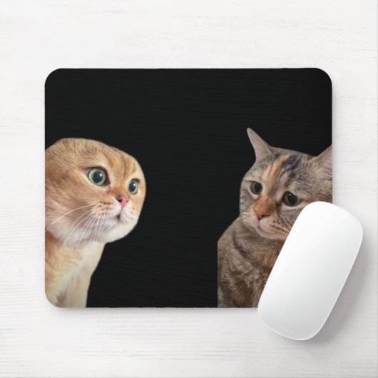 Cats Meme Mouse Pad Mousepad (Mit Mouse)