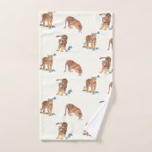 Cats Meow Tigers on Ivory Bath Handtücher (Handtuch)