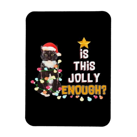 Cats Merry Chirstmas Magnet (Vertikal)