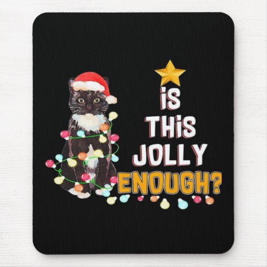 Cats Merry Chirstmas Mousepad (Vorne)