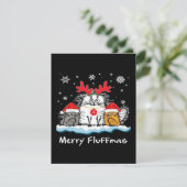 Cats Merry Feiertagskarte (Stehend Vorderseite)