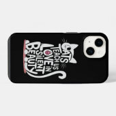 Cat's Mischief iPhone Hülle (Rückseite (Horizontal))