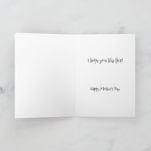 Cat's Mother's Day SURPRISE! Karte (Innenseite)