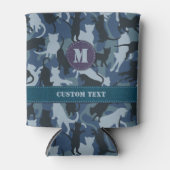 Cats Navy Camouflage Dosenkühler (Vorderseite)