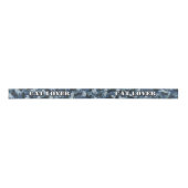 Cats Navy Camouflage Satin Ribbon Satinband (Vorderseite)