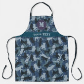 Cats Navy Camouflage Schürze (Vorderseite)