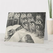 Cats Nightmare. Louis Wain Karte (Vorderseite)