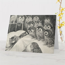 Cats Nightmare. Louis Wain Karte