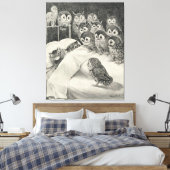 Cats Nightmare. Louis Wain Leinwanddruck (Insitu (Schlafzimmer))