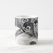 Cats Nightmare Owl Bird, Louis Wain Kaffeetasse (Mittel)