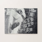 Cats Nightmare Owl Bird, Louis Wain Puzzle (Horizontal)