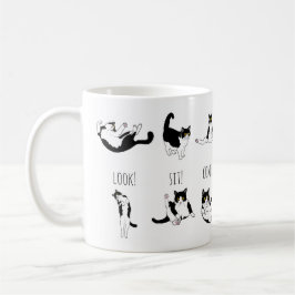 cat's obedience mug kaffeetasse