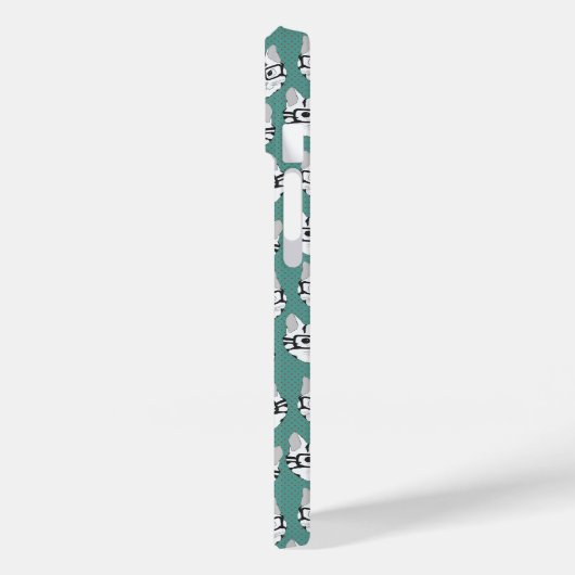 Cats of Cadstudios 2.0 - Baltic iPhone / iPad case (Rückseite / Links)