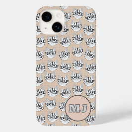 Cats of Cadstudios 2.0 - Beige iPhone / iPad case