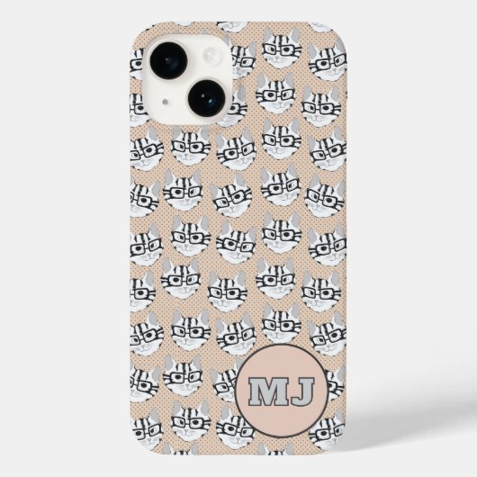 Cats of Cadstudios 2.0 - Beige iPhone / iPad case (Rückseite)