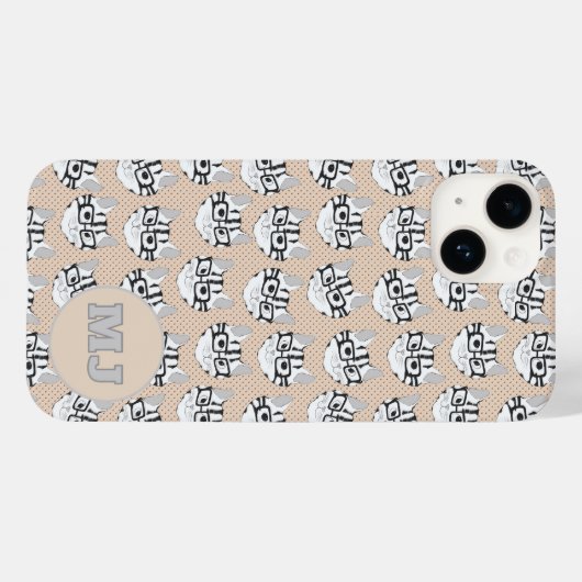 Cats of Cadstudios 2.0 iPhone / iPad case (Rückseite (Horizontal))