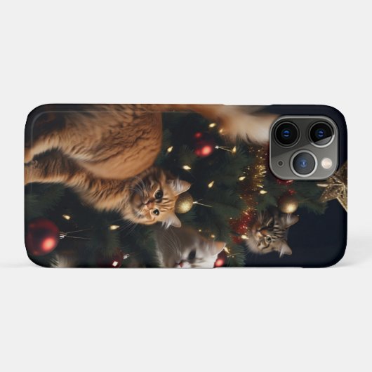 Cats Ornate Tree, Image , Customize,  Case-Mate iPhone Hülle (Rückseite (Horizontal))