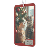 Cats Ornate Tree, Image Text, Customize,  Autolufterfrischer (Links)