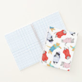 CATS PAJAMAS 8.5"x11" SpiralNotebook Notizblock (Innenseite)