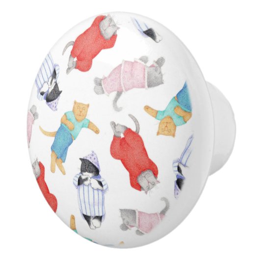 CATS PAJAMAS Keramik Drawer Knock Keramikknauf (Rechts)