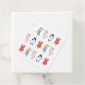 CATS PAJAMAS Square Geschenketags Geschenkanhänger (Beispiel)