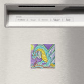 Cats Paw Dragon Fantasy Art Magnet (In Situ (Geschirrspüler))