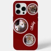 Cats Photos Name Customize iPhone / iPad case (Rückseite)