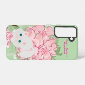 Cats & Plants Galaxy Case – Green Samsung Galaxy Hülle (Rückseite (Horizontal))