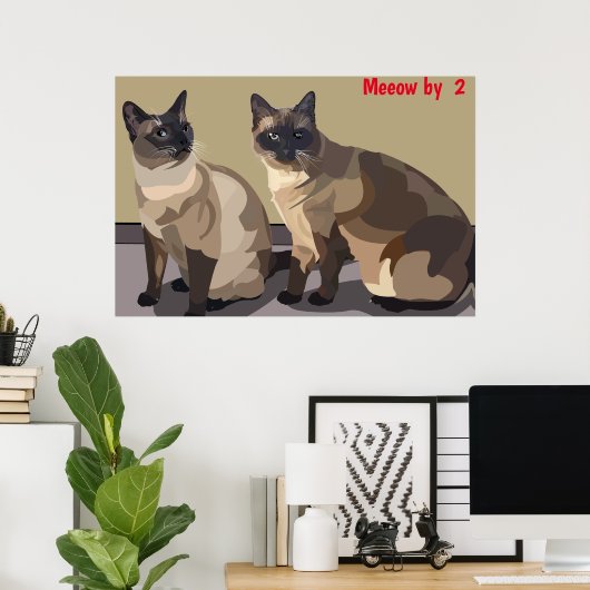 Cats Poster (Heimbüro)