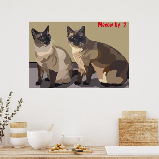 Cats Poster (Küche)
