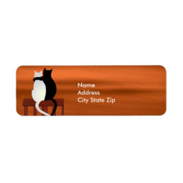 Cats Pumpkins Candles Halloween