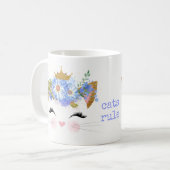Cats regieren Princess Kitty Tasse (Vorderseite Links)