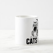 CATS RULE-Kaffeebecher Kaffeetasse (Mittel)