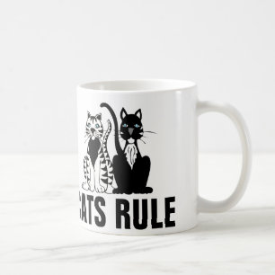 CATS RULE-Kaffeebecher Kaffeetasse
