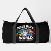 CATS RULE THE WORLD DUFFLE BAG (Vorderseite)