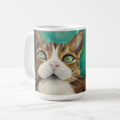 Cats rule the world mug  kaffeetasse (Vorderseite Links)
