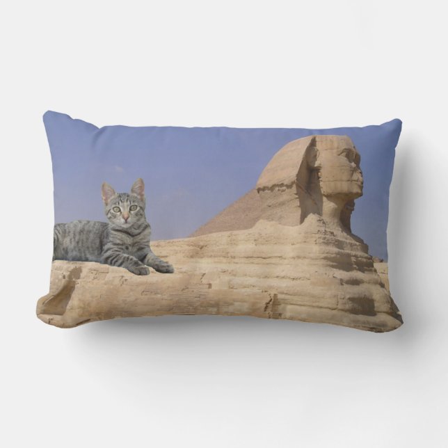 Cats Rule.Throw Pillow Lendenkissen (Vorderseite)