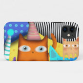 Cats Rupydetequila Art Case-Mate iPhone Hülle (Rückseite (Horizontal))