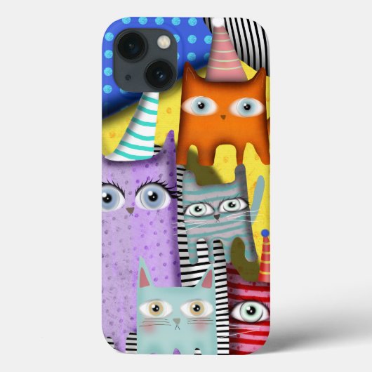 Cats Rupydetequila Art Case-Mate iPhone Hülle (Rückseite)