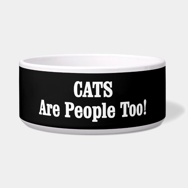 CATS sind auch Menschen! Napf (Vorderseite)