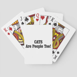 CATS sind auch Menschen! Spielkarten