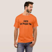 CATS sind auch Menschen! T-Shirt (Vorne ganz)