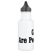 CATS sind auch Menschen! Trinkflasche (Links)