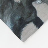 Cats Snowball Fight, Louis Wain Fleecedecke (Ecke)