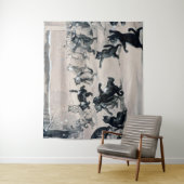 Cats Snowball Fight, Louis Wain Wandteppich (Beispiel)